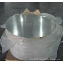 1050 1070 3003 3105 Círculo de aluminio para giro